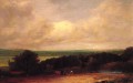Landschaft pflügen Szene in Suffolk romantische John Constable